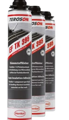 Produktbild von Wolfin Teroson EF TK 395 Dämmstoffkleber Pistolenschaum Flachdach 825 ml