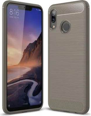 Produktbild von Schutzhülle Handyhülle für Huawei Nova 3 Case Cover Carbon Optik Grau