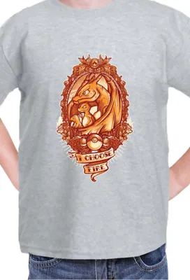 Produktbild von Kinder T-Shirt Japan Manga Anime Comics Pokemon 027, / Grau