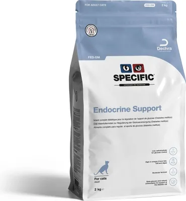 Productafbeelding van Specifieke voeding voor katten met nierproblemen, ondersteunend voor de endocriene functies, 2 kg