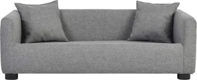 Zdjęcie produktu dla Szare Duże Łóżko Dla Psa Tapicerka Tekstylna Kanapy Nowa Sofa Dla Psa Kanapa