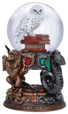 Schneekugel Hedwig Harry Potter, 18,5 cm, Kunstharz