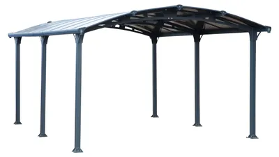 Zdjęcie produktu dla Palram - Aluminiowa altana Canopia Tucson 5000 antracyt 507x359x242 cm