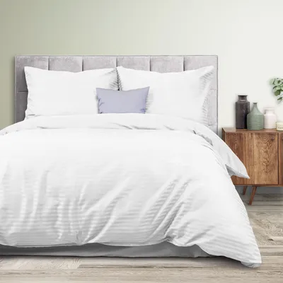Produktbild von Baumwoll Satin Bettwäsche CIZGILI WEISS/180x200 EXKLUSIV
