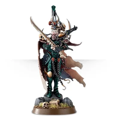 Produktbild von Games Workshop Warhammer 40 K Drukhari Tabletop-Miniatur Modellbausatz, 11 Teile