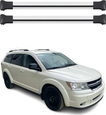 Zdjęcie produktu dla Poprzeczne relingi dachowe do Fiat Freemont 2011-2021 Aluminium Szary
