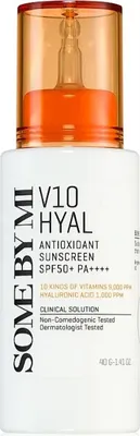 Obrázok produktu pre SOMEBYMI V10 HYAL ANTIOXIDANT SUNSCREEN SPF50+ PA++++ 40ml - opaľovací krém