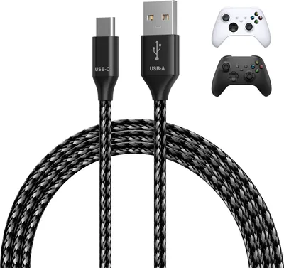 Produktbild von USB-C Kabel für Xbox 2m USB-A auf Type-C 2 Stk – für Xbox Controller 18W 480Mbps