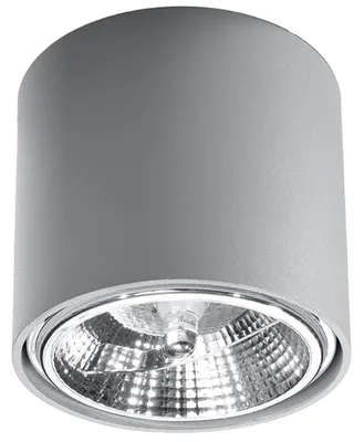 Zdjęcie produktu dla Spot TIUBE szary Sollux Lighting SL.0696