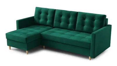 Produktbild von FurMeb24 - Ecksofa DIVO L - LINKE SEITE , Sofa mit  Bettk€sten und Schlaffunktion - KRONOS 19