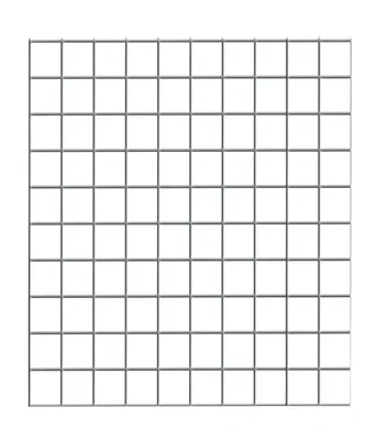 Produktbild von Drahtgitterseitenwand 500x500 mm - glanzverzinkt, HöhexTiefe