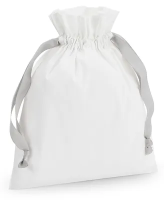 Immagine prodotto di Westford Mill - Borsa, cotone LT623 (49 cm x 62 cm) (Bianco morbido/Grigio chiaro)