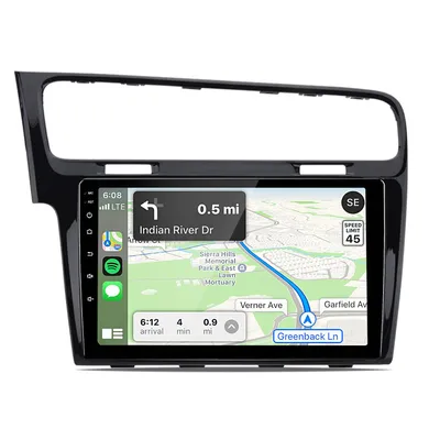 Immagine prodotto di 1+32G Android12 per Golf VII 2013-2017 autoradio GPS Navi USB Bluetooth WIFI 2din SWC RDS DSP DAB+