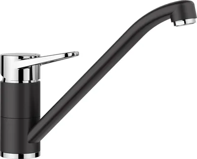 Produktbild von BLANCOWEGA II  SILGRANIT-Look zweifarbig silgranit schwarz/chrom