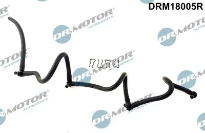Produktbild von DR.MOTOR AUTOMOTIVE DRM18005R Leckkraftstoff-Schlauch für RENAULT TRAFIC II Kasten (FL) Rücklaufleitung Common Rail
