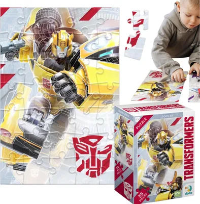 Zdjęcie produktu dla Puzzle Transformers Mini 35 Elementów Do Ułożenia Dla Najmłodszych