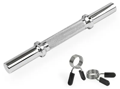 Produktbild von VirtuFit Kurzhantelstange mit Federverschluss 30 mm, 35 cm