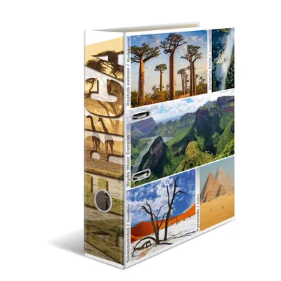 Produktbild von HERMA Motivordner "Globetrotter" DIN A4 Africa