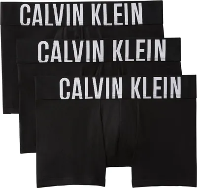 Obrázek produktu pro Calvin Klein 000NB3608A-UB1-S, Boxerky, Boxerky, Dospělý, Muži, Černá, Jednobarevný