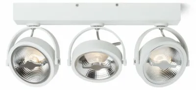 Image de KELLY LED III applique murale blanc 230V LED 3x12W 24° 3000K