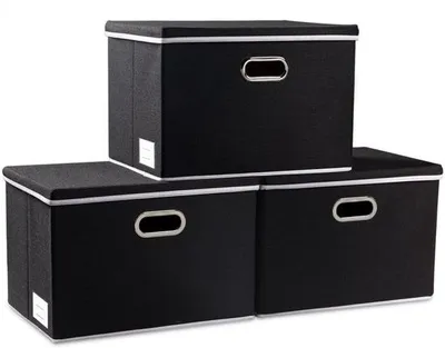 Image de Boîte de rangement noire