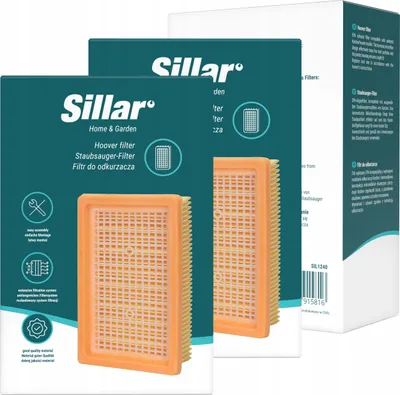 Zdjęcie produktu dla Zestaw 2 filtrów powietrza Sillar – filtry zamienne do Kärcher 2.863-005.0 KFI4410