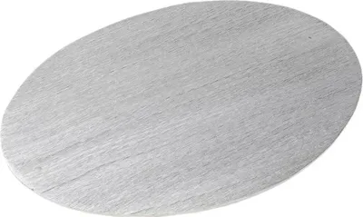 Produktbild von Aluminium Tablett 20,5x14cm Kerzenteller Schmuckablage Untersetzer Dekoration