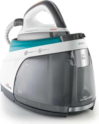 A studio shot of a steam generator iron.