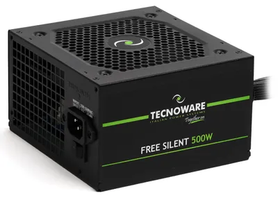 Produktbild von Tecnoware Power Systems - ATX-Netzteil 500, Ultrasilent 12 cm Lüfter, Überspannu
