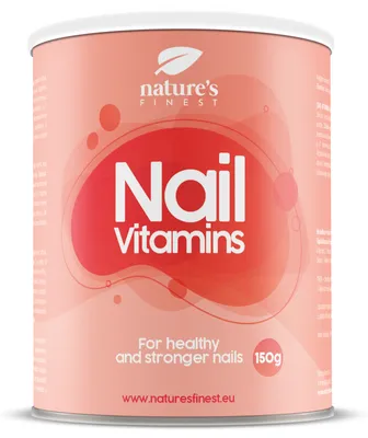 Produktbild von Nail Vitamins - Pulver mit Selen, Kollagen, MSM & Vitamin C - für normale Nägel - 150 g