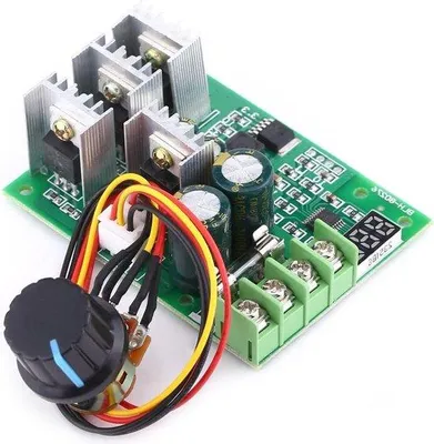 Obrázek produktu pro Regulátor otáček stejnosměrného motoru 6–60 V, 30 A, PWM