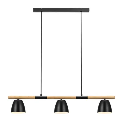 Produktbild von Nordlux Theo Hängeleuchte 3er GU10 Schwarz 2112603003