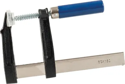 Produktbild von Silverline Euro-Schraubzwinge 150 x 80 mm