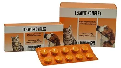 Produktbild von Legavit - Komplex 100 Tabl. Hunde Katze Unterstützung Leberfunktion Mariendistel