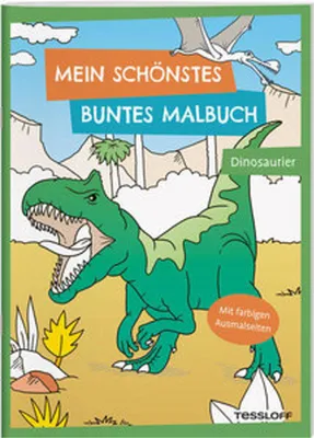 Produktbild von Mein schönstes buntes Malbuch. Dinosaurier