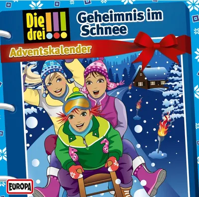 Produktbild von Drei !!! Adventskalender 2015 - Geheimnis im Schnee (Ausrufezeichen)