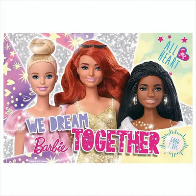 Produktbild von Puzzle 60 elementów. Barbie Glitter Sefie!