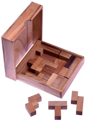 Produktbild von Omgoods – Holz-Pentomino-Puzzle für pädagogische Spiele