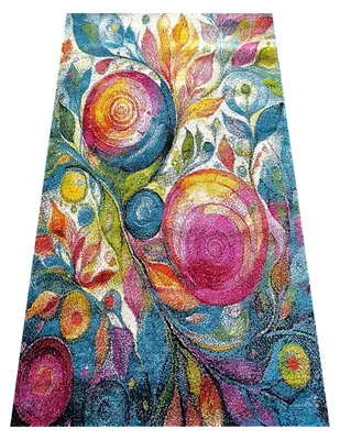 Productafbeelding van stuk tapijt PICASSO 13 veelkleurig 90 x 150 cm