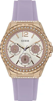 Produktbild von Guess W0846L6 Damen-Armbanduhr, Edelstahl-Gehäuse