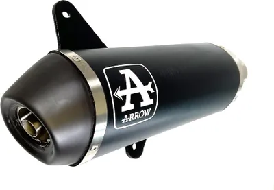 Image de ARROW pot d'échappement DARK URBAN pour Piaggio Vespa GTS300 année modèle 2021- , GTV300 2023-