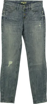 Produktbild von 27495 Comma, Boyfriend,  Damen Jeans Hose, Stretchdenim, blue destroy, D 34 W 27 L 32