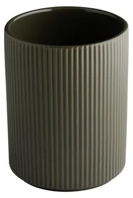 Produktbild von APS 19081 Schale THE GRID - Porzellan mud (braun), Ø 23 cm, 2,5 Liter