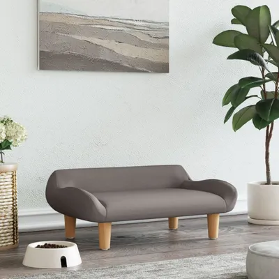 Immagine prodotto di The Living Store Letto per cani Taupe 70x40x24 cm Tessuto