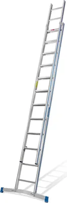 Produktbild von Mauderer Bavaria Schiebeleiter 920 mit Klapptraverse 2x8 Dreikantsprossen