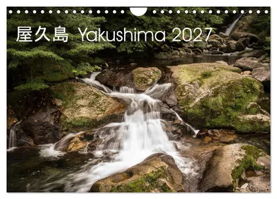 Productafbeelding van Yakushima - Japans UNESCO-werelderfgoed (Wandkalender 2027, formaat DIN A4 liggend), CALVENDO maandkalender