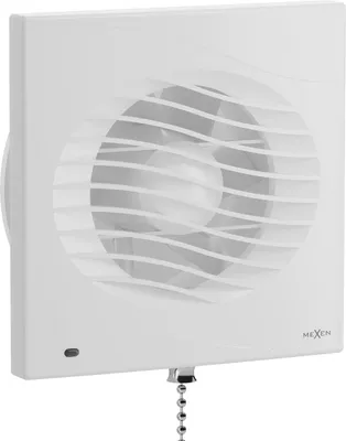 Obrázok produktu pre Mexen DXS 150 kúpeľňový ventilátor, šnúrkový spínač, biely - W9603-150K-00