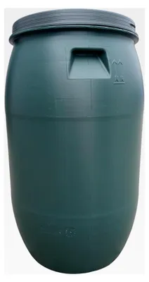 Produktbild von Regentonne Weithalsfass 220 l Kunststoffbehälter grün