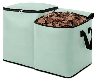 Image de Lot de 2 sacs pour déchets de jardin, 180 litres