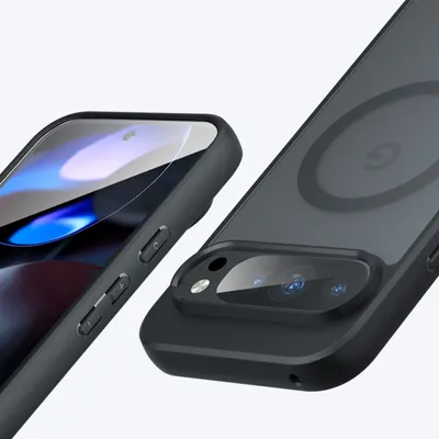 Produktbild von INF Matte schwarze MagSafe Hülle für Google Pixel model 1